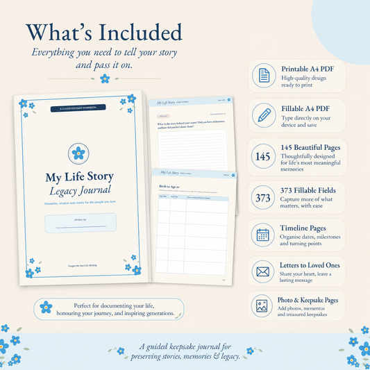 My Life Story Legacy Journal - Premium Edition