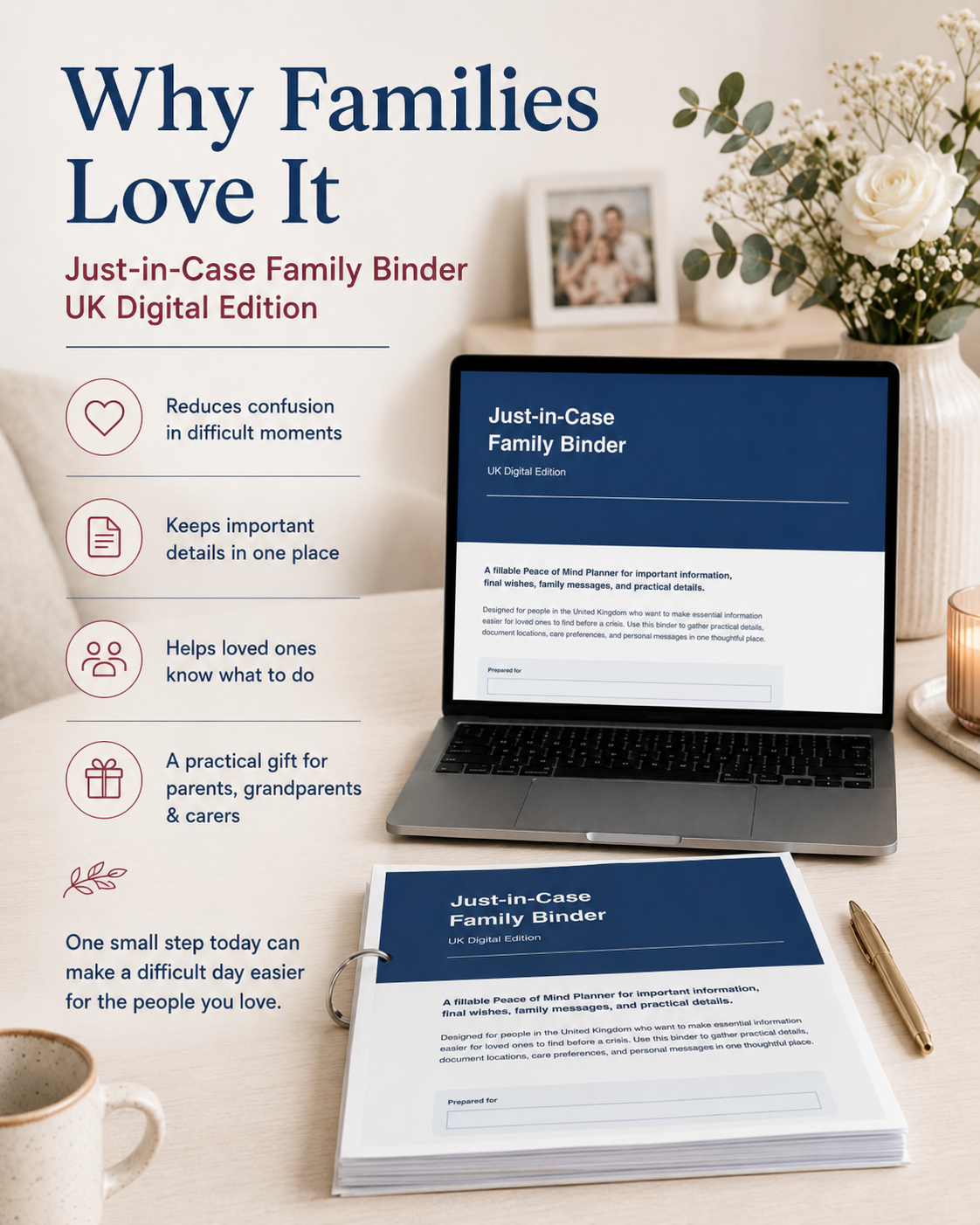 Just-in-Case Family Binder: UK Digital Edition