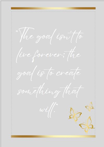 End of Life Planner - choose to personalise