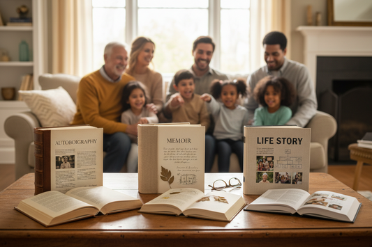 The Difference Between a Memoir, Autobiography, and Life Story