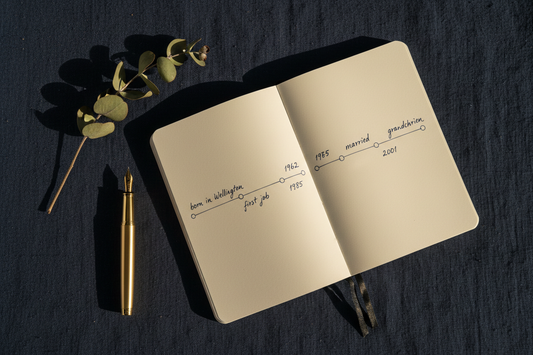 Narrative Timeline Template