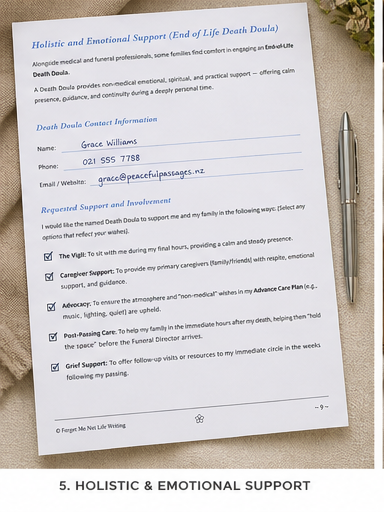 Peace of Mind Planner – New Zealand Edition (Printable PDF)