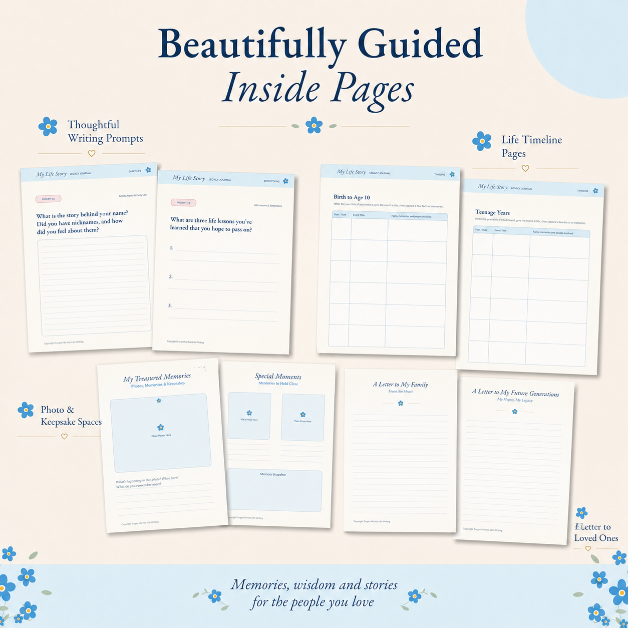 My Life Story Legacy Journal - Premium Edition