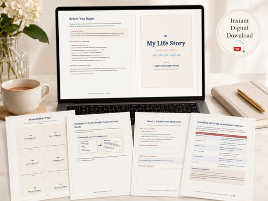 My Life Story Legacy Toolkit – Premium Digital Writing Kit