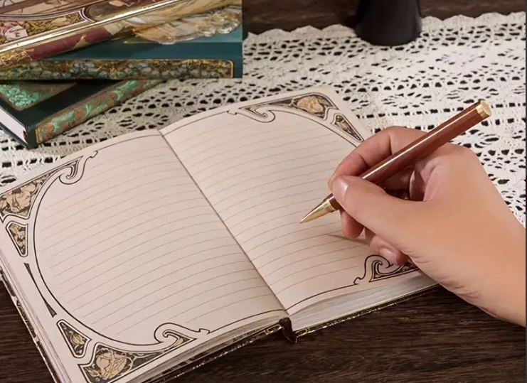 Beautiful European Style Journal